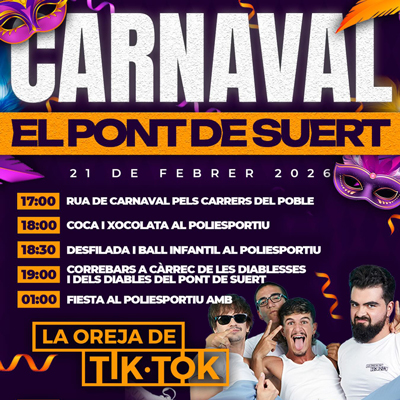 Carnaval del Pont de Suert, 2026