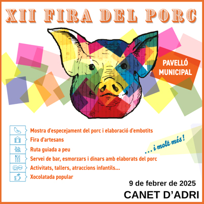 Fira del Porc de Canet d'Adri, 2025