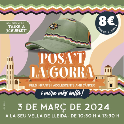 Festa 'Posa't la Gorra' a Lleida, AFANOC, 2024