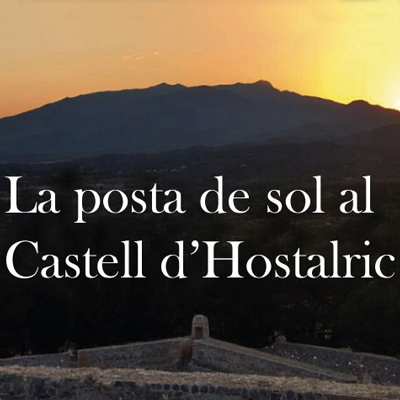 Posta de sol al Castell d'Hostalric, 2022