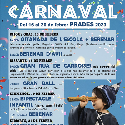 Carnaval a Prades, 2023