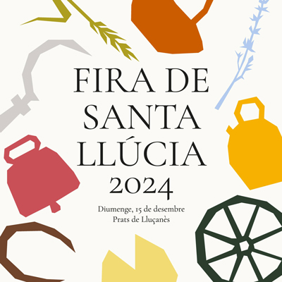 Fira de Santa Llúcia a Prats de Lluçanès, 2024