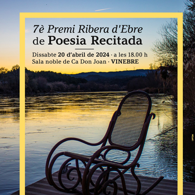 7è Premi Ribera d’Ebre de Poesia Recitada - Vinebre 2024