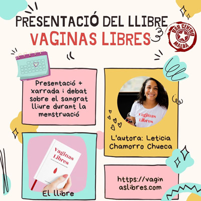 Prsentació del llibre 'Vaginas Libres' a Maldà, 2021