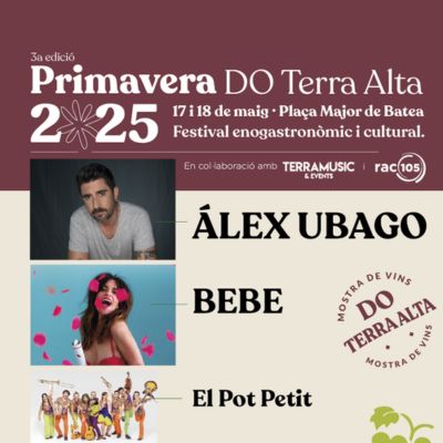 Primavera DO Terra Alta 2025, Primavera DO Terra Alta, DO Terra Alta, 2025
