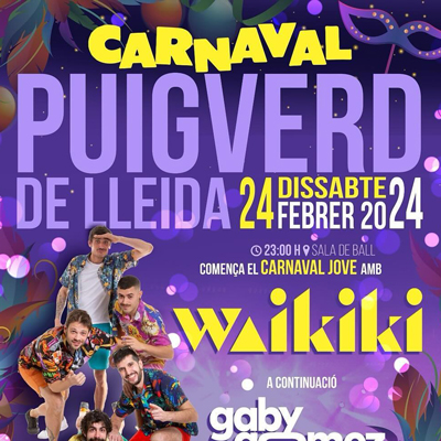 Carnaval Jove de Puigverd de Lleida, 2024
