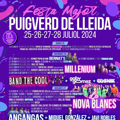 Festa Major de Puigverd de Lleida, 2024