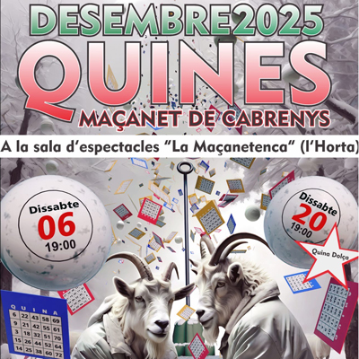 Quines - Maçanet de Cabrenys 2025