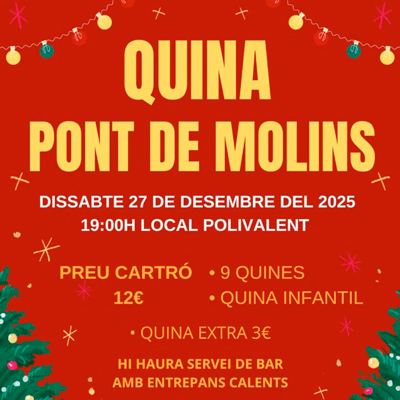 Quina - Pont de Molins 2025