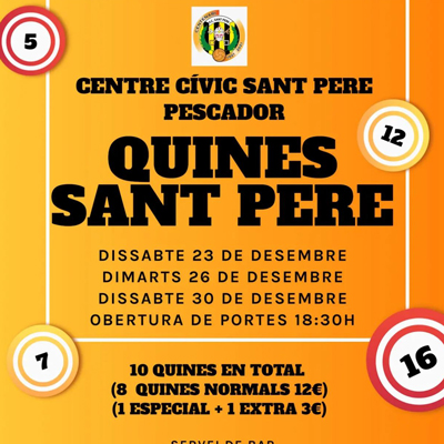 Quines - Sant Pere Pescador 2023