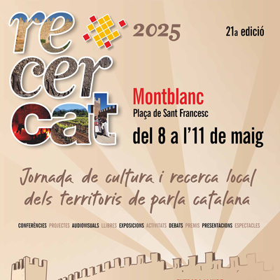 21es Jornades Recercat, Montblanc, 2025