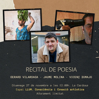 Recital de Poesia a l'Espai Llum, La Cardosa, Cervera, 2022