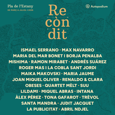 Festival Recòndit, 2026