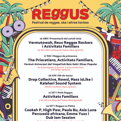 Festival Reggus, Reus, 2025