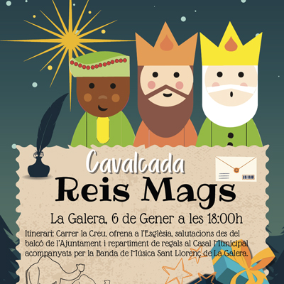 Cavalcada de Reis a la Galera, 2024