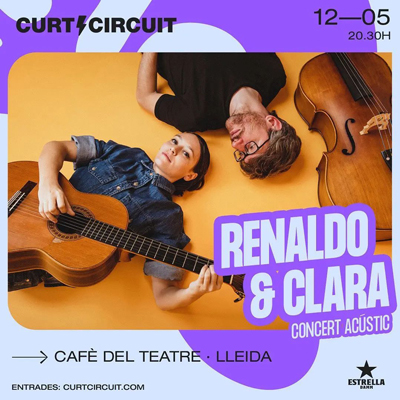 Renaldo & Clara al Cafè del Teatre, Lleida, Curtcircuit, 2024