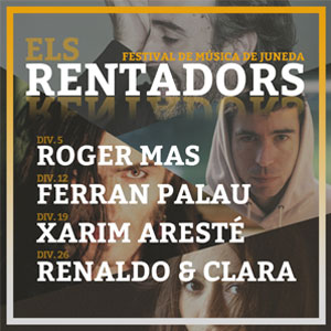 Festival Els Rentadors a Juneda, 2019