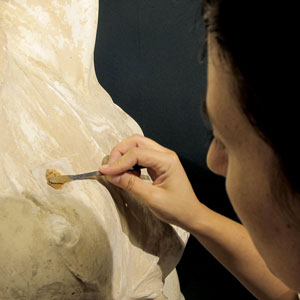 Restauració d’una talla policromada, Eulàlia Soler, 2020