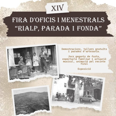 14a Fira d'oficis i menestrals de Rialp, 2025