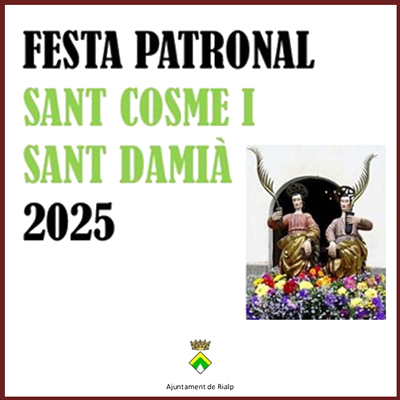 Festa Patronal de Sant Cosme i Sant Damià a Rialp, 2025