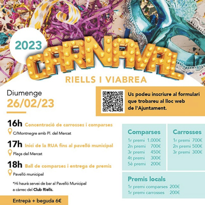 Carnaval a Riells i Viabrea, 2023
