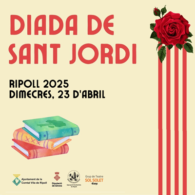 Diada de Sant Jordi a Ripoll, 2025