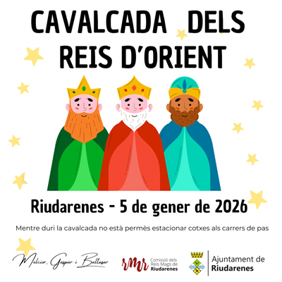 Cavalcada de Reis a Riudarenes, 2025
