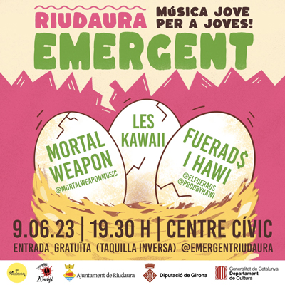 Festival Emergent de Riudaura, Riudaura, 2023