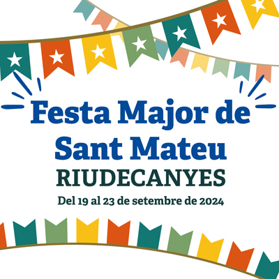 Festa Major de Sant Mateu a Riudecanyes, 2024