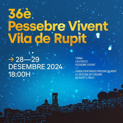 Pessebre Vivent Vila de Rupit