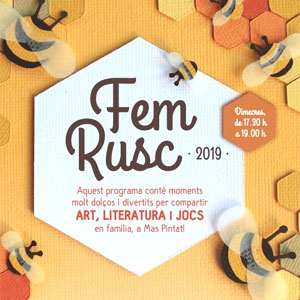 Literatura i contes en família 'Fem Rusc' al Mas Pintat, Reus, 2019