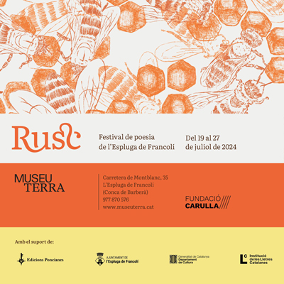 Festival de Poesia RUSC, Museu Terra, L'espluga de Francolí, 2024