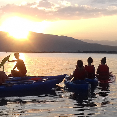 Ruta 'Posta de sol', Poesia Surf i Kaiak