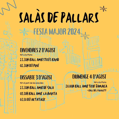 Festa Major de Salàs de Pallars, 2024