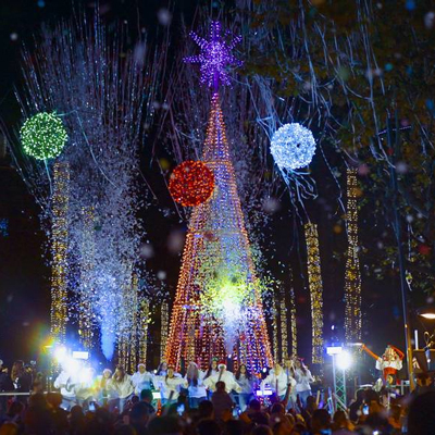 Encesa de les Llums de Nadal a Salou, 2025