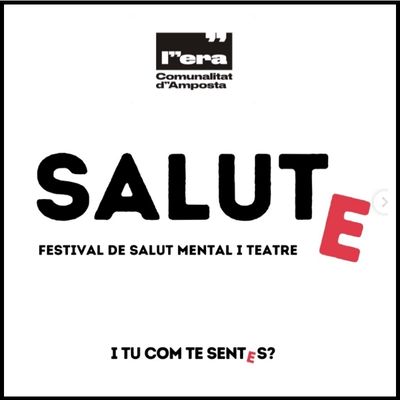 Salute. Cicle de salut mental, diversitat i teatre 2025, Salute. Cicle de salut mental, diversitat i teatre, Salute, Salute 2025, Amposta, 