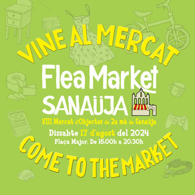 VIII Flea Market de Sanaüja, 2024