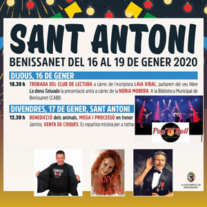 Festes Majors de Sant Antoni - Benissanet 2020