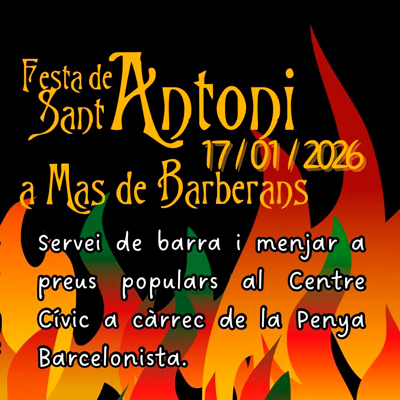 Festa de Sant Antoni - Mas de Barberans 2026