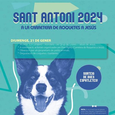 Festa de Sant Antoni - Jesús i Roquetes 2024