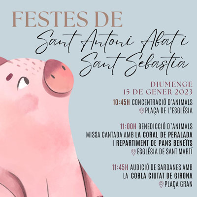 Festa de Sant Antoni Abat i Sant Sebastià de Peralada 2023