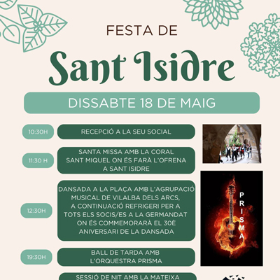 Festa de Sant Isidre - Batea 2024