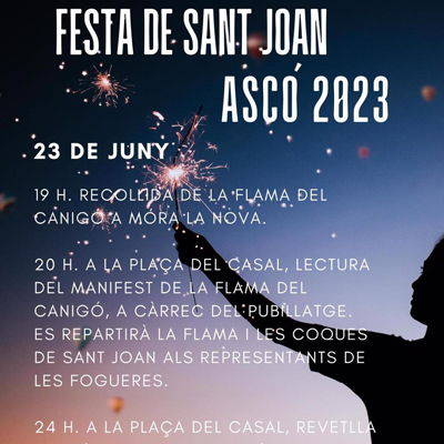 Festa de Sant Joan a Ascó 2023