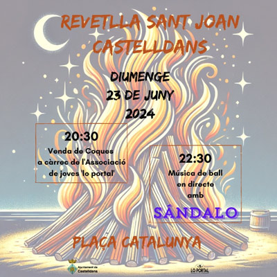 Revetlla de Sant Joan a Castelldans 2024