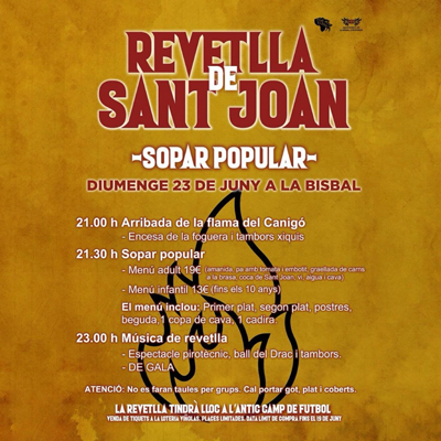 Revetlla de Sant Joan - La Bisbal d'Empordà 2024