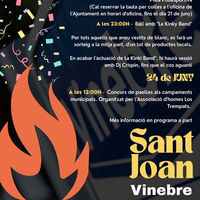 Sant Joan a Vinebre 2023