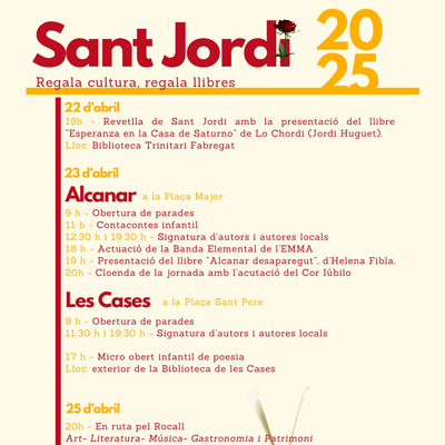 Sant Jordi - Alcanar 2025