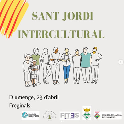 Sant Jordi intercultural a Freginals, 2023