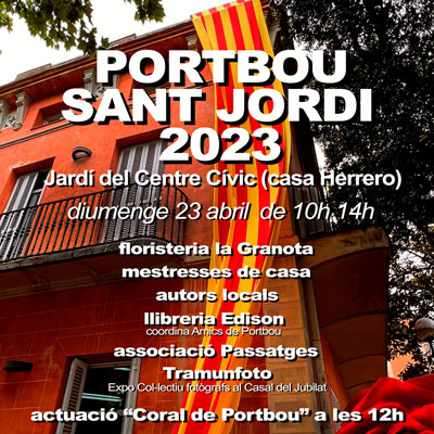 Sant Jordi a Portbou 2023
