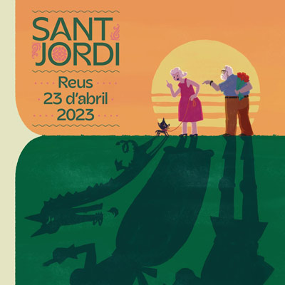 Diada de Sant Jordi a Reus 2023